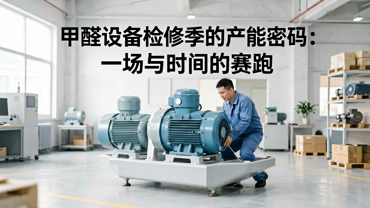 甲醛设备检修季的产能密码：一场与时间的赛跑